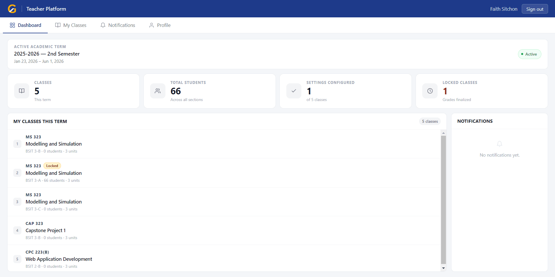 Desktop app login and grading preview